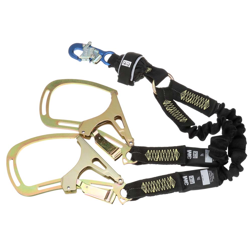 3M DBI Sala Shock Absorbing Arc Flash 100% Tie-Off Stretch Web Lanyard from GME Supply